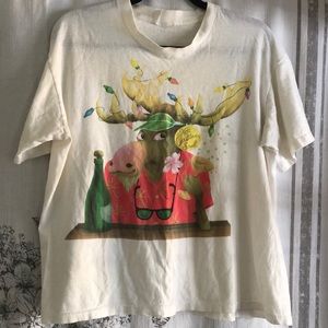 Vintage Jimmy Buffett Caribbean Soul Christmas T-shirt